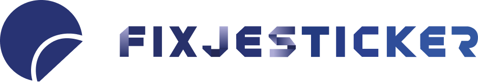 FixjeSticker Logo