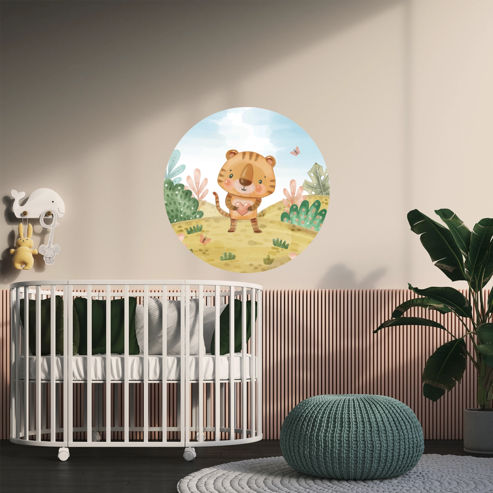 Mauurcirkel tijger met hartje